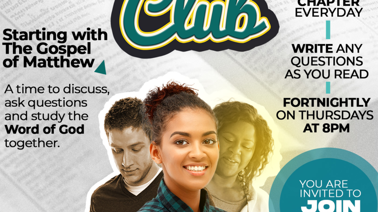 The Book Club Flyer